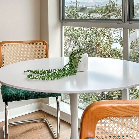 Artistic Studio In Downtown Sm With Breathtaking Skyline View Los Angeles Exterior foto