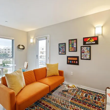 Artistic Studio In Downtown Sm With Breathtaking Skyline View Los Angeles Exterior foto